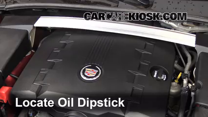 2010 Cadillac CTS 3.0L V6 Sedan Oil Check Oil Level